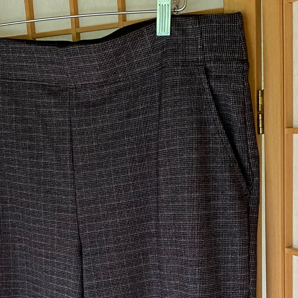 Max Studio Gingham Checked Slim Straight Leg Silh… - image 6